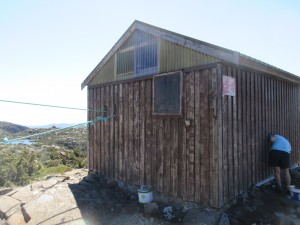 Rodway tow hut - this morning