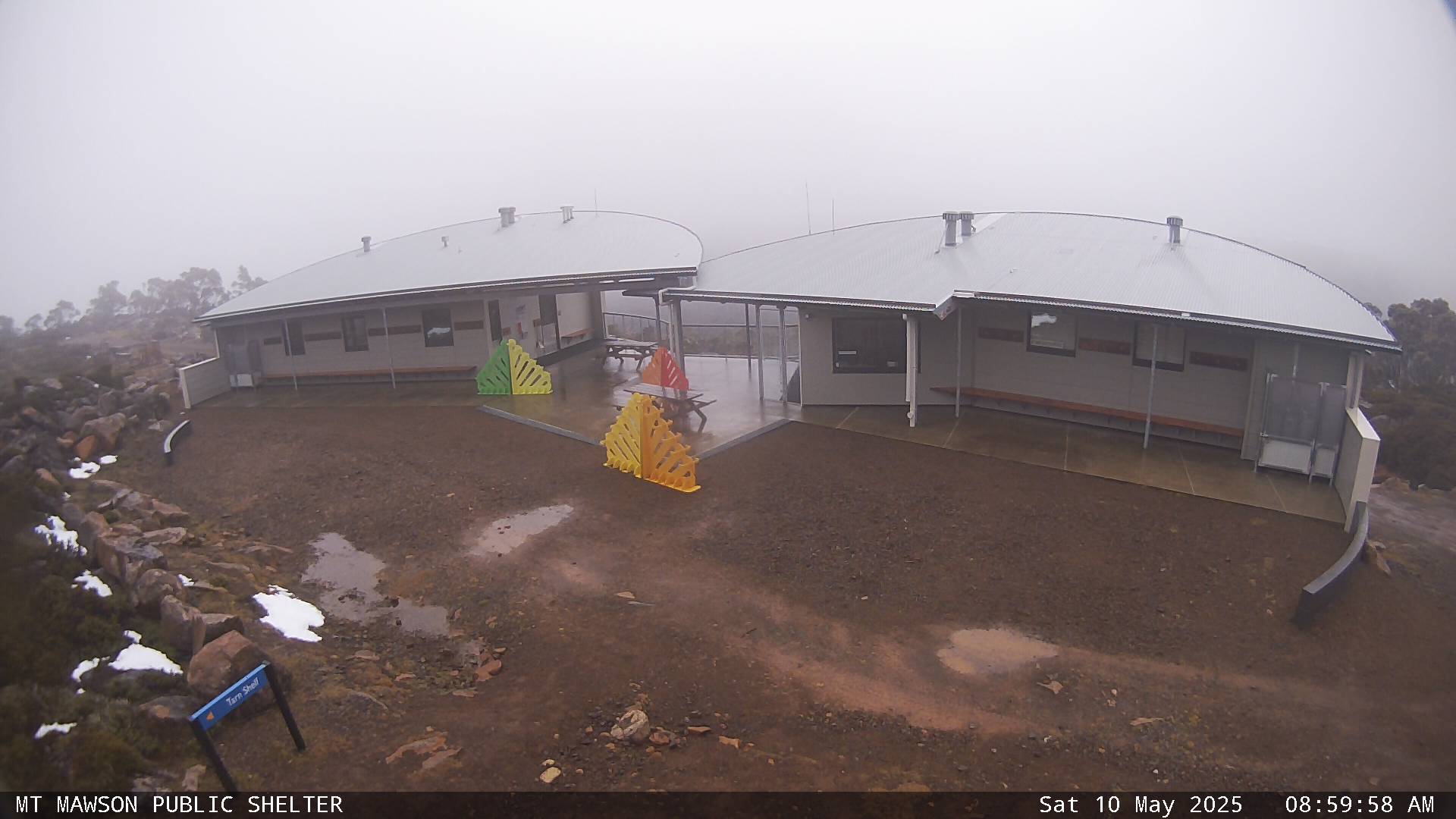 Mt Mawson Public Shelter Cam | Mount Mawson cams