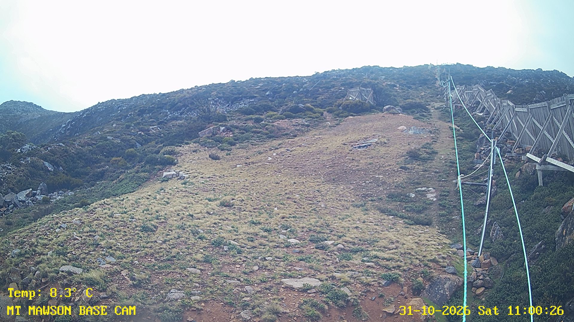 Base Cam #1 (bottom of Mawson run)