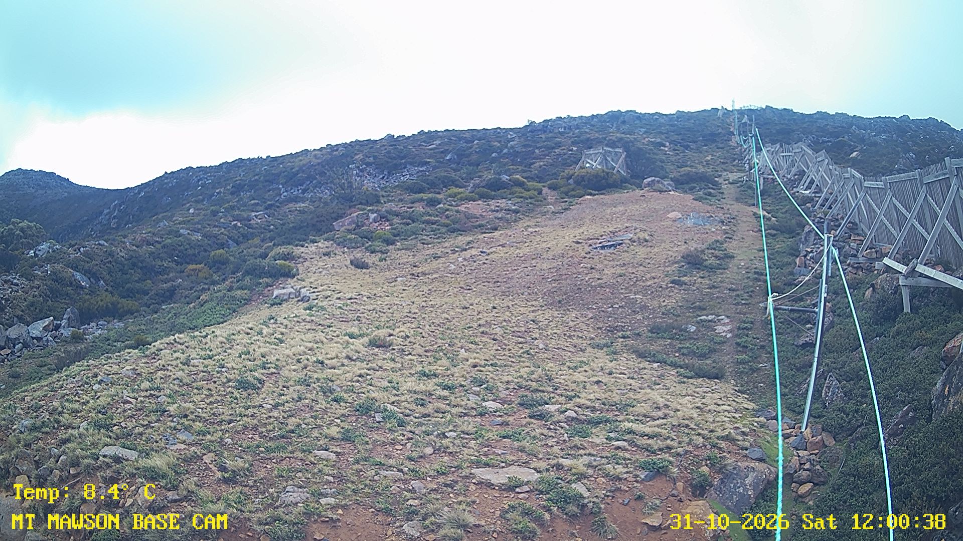 Base Cam #1 (bottom of Mawson run)